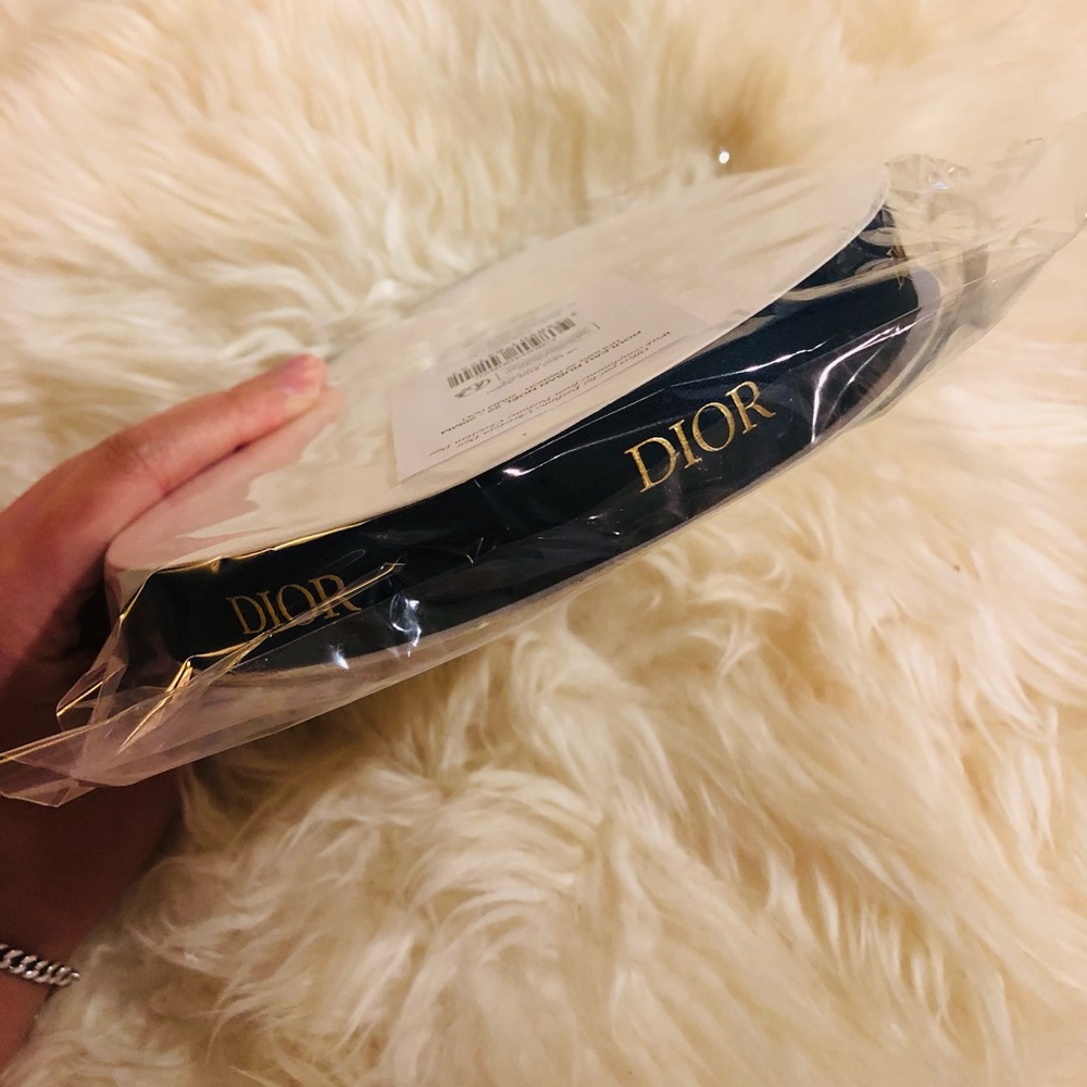 Brand New Dior Authentic DARK BLUE NAVY WITH GOLD LETTERS Full Roll 2022 Holiday